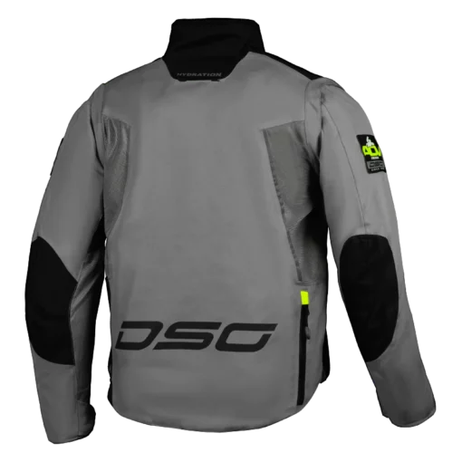 DSG Adv Gry Bk Yellow Jacket Riding Gears