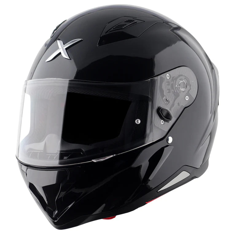 AXOR Hunter Solid Black Full Face Helmet