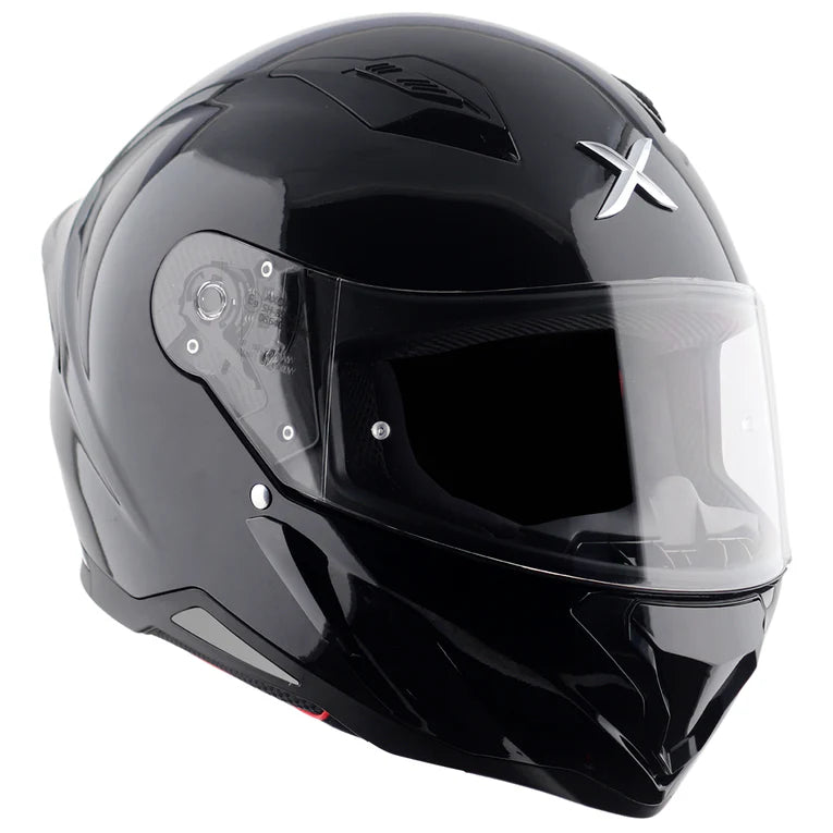 AXOR Hunter Solid Black Full Face Helmet