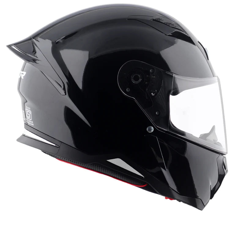 AXOR Hunter Solid Black Full Face Helmet
