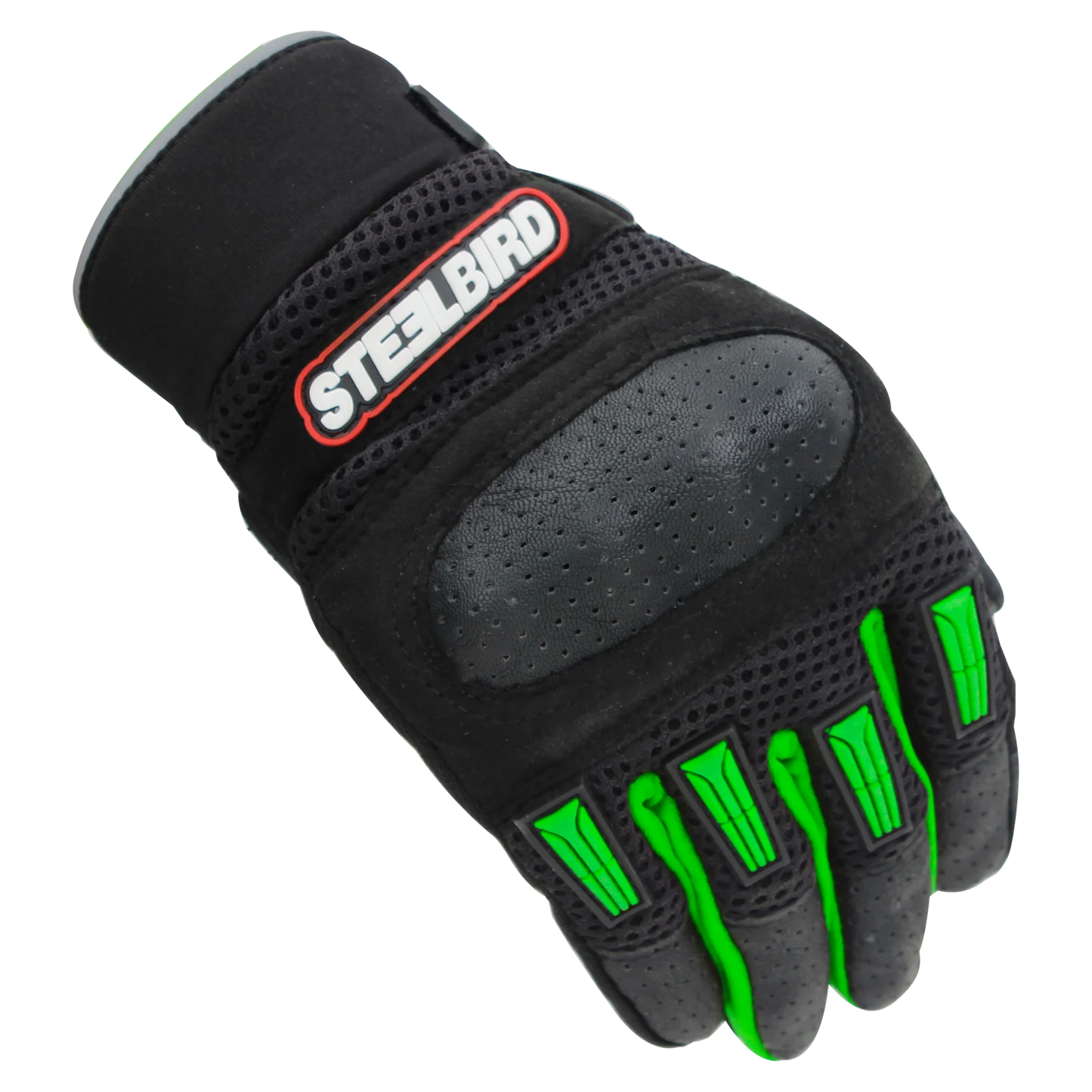 STEELBIRD Adventure Green Gloves Riding Gears