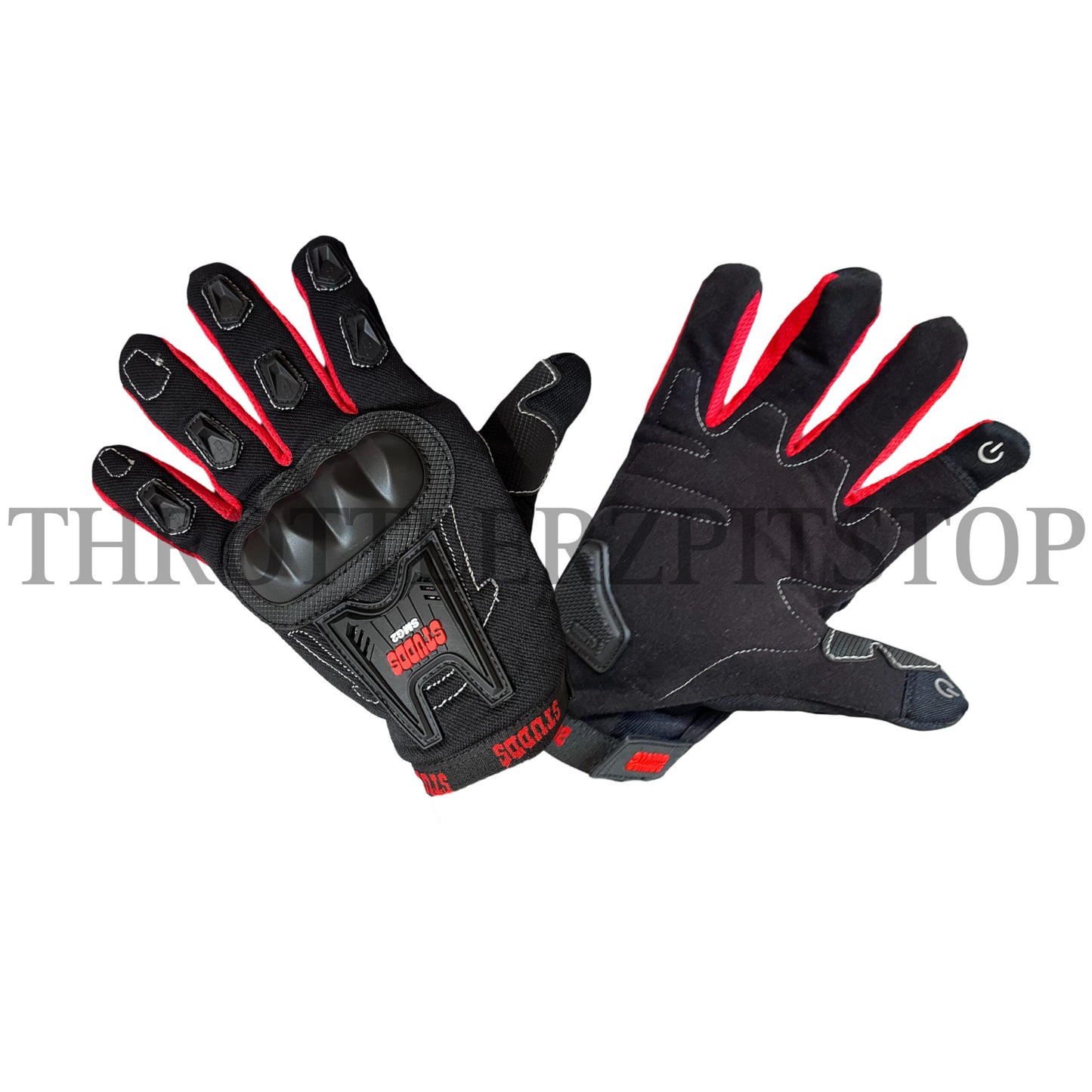 STUDDS Smg 2 Red Gloves Riding Gears