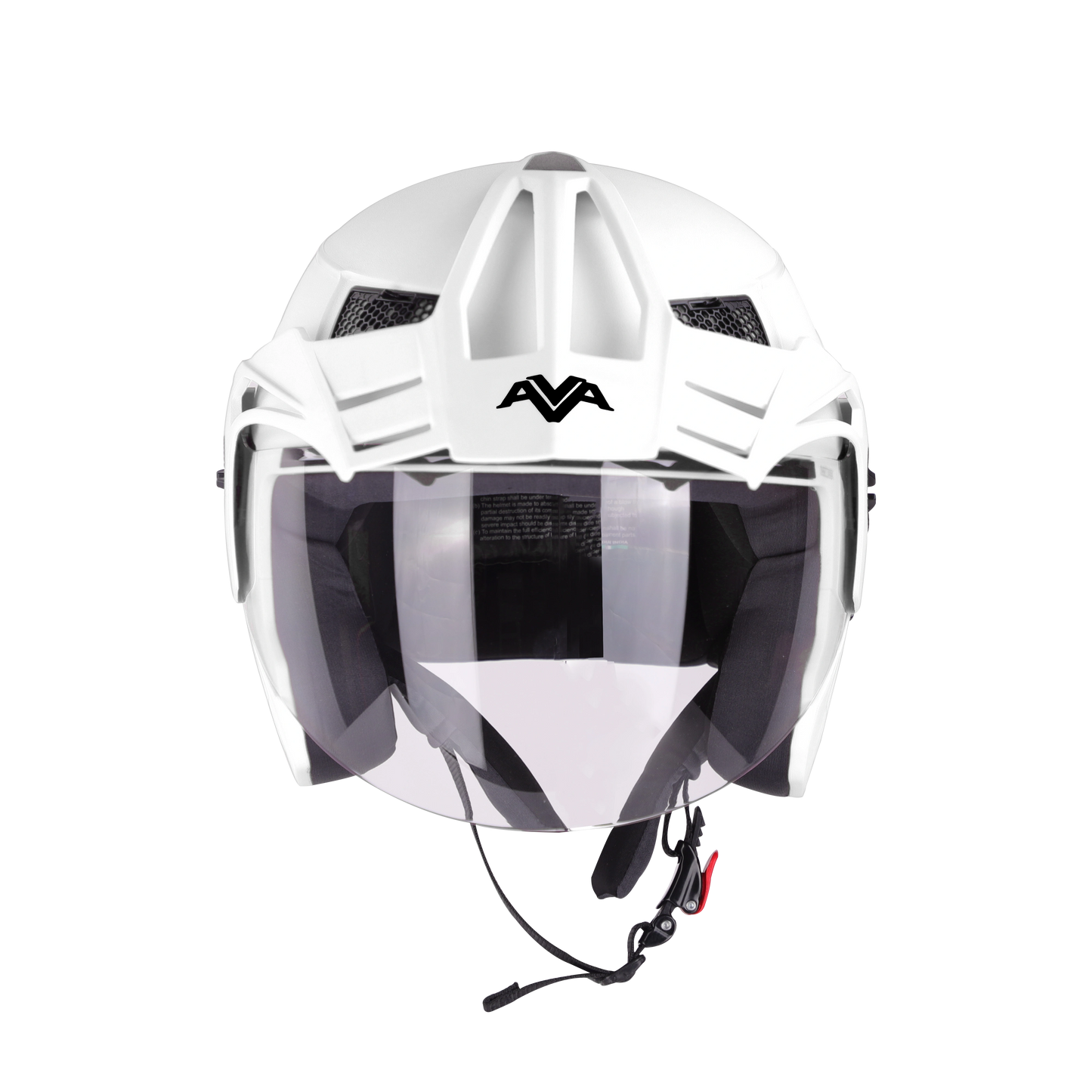STEELBIRD Sbh 23 Ava Dashing White Half Face Helmet