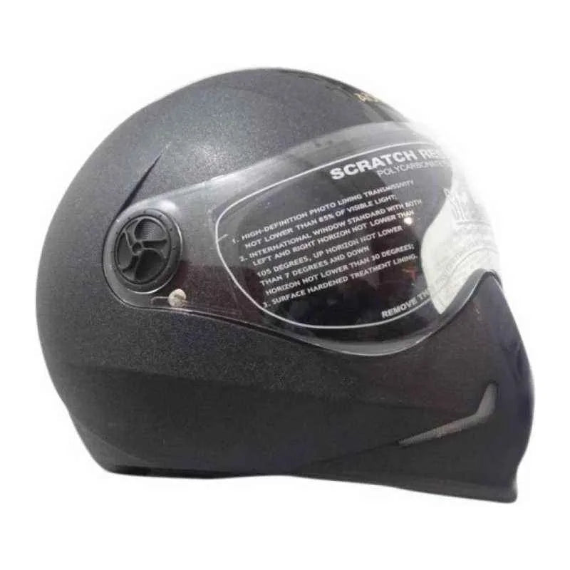 STEELBIRD Sbh 50 Adonis Black Full Face Helmet