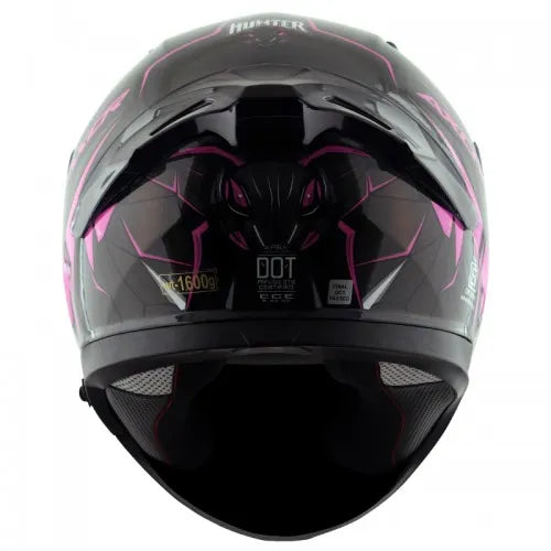 AXOR Apex Hunter Black Pink Full Face Helmet