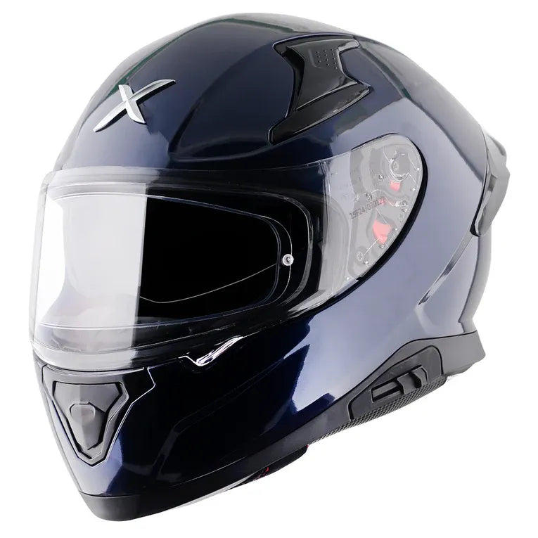 AXOR Apex Solid Deep Blue Full Face Helmet