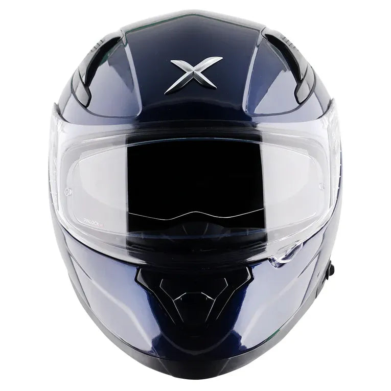 AXOR Apex Solid Deep Blue Full Face Helmet