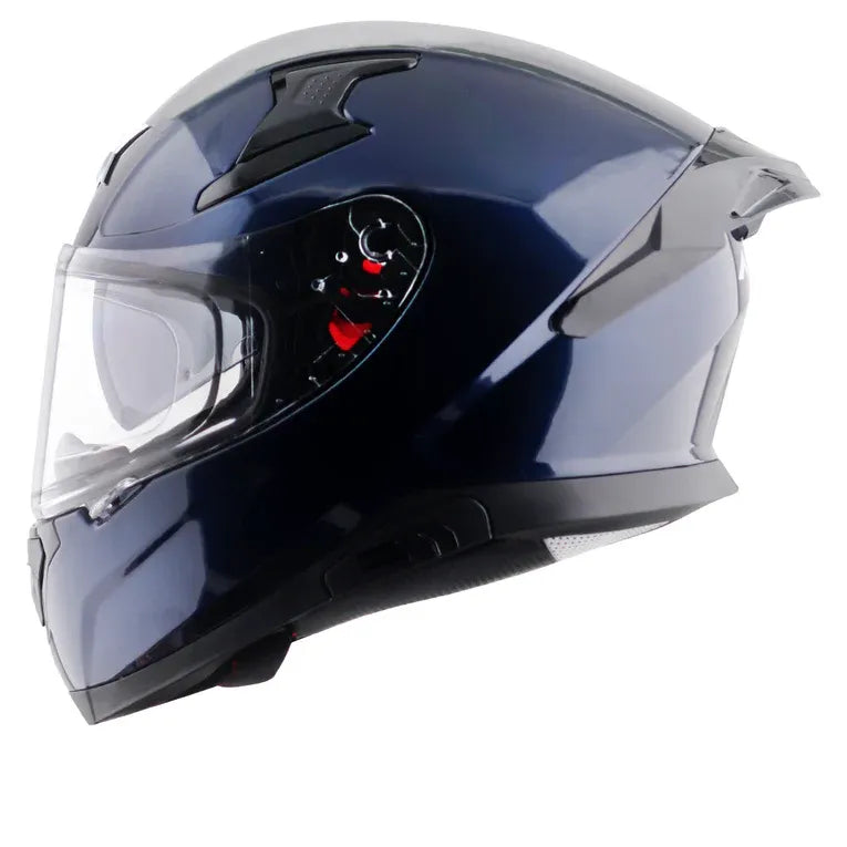 AXOR Apex Solid Deep Blue Full Face Helmet