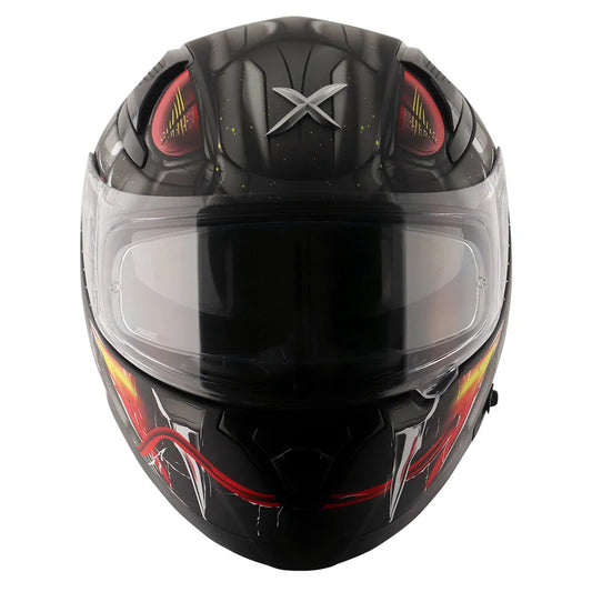 AXOR Apex Venomous Dull Black Grey Full Face Helmet