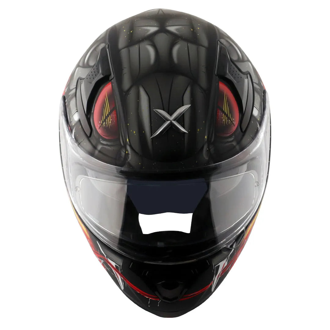 AXOR Apex Venomous Dull Black Grey Full Face Helmet