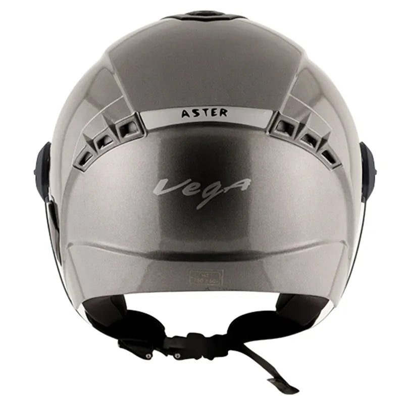 VEGA Aster Dx Anthracite Half Face Helmet