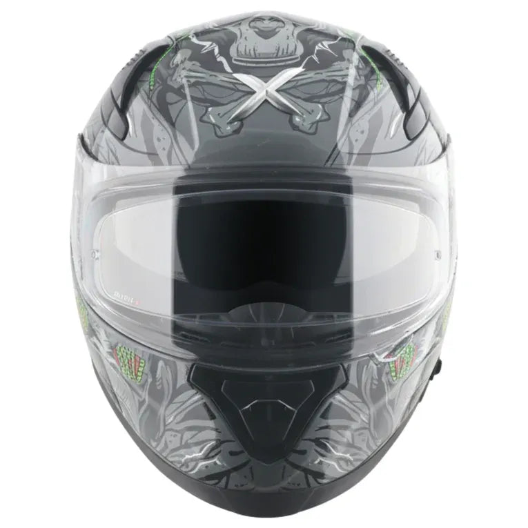 Axor Apex Ascetic Black Gray Full Face Helmet