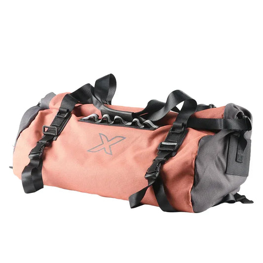 Axor Brat Carrier Duffel Rust Gray Backpack Riding Gears