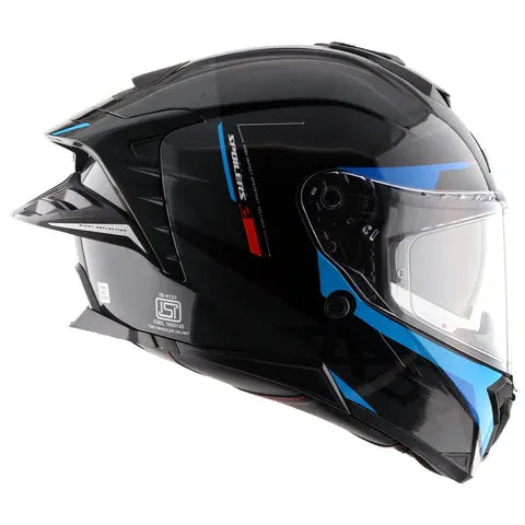 Axor Brutale Kryptic Black Green Full Face Helmet