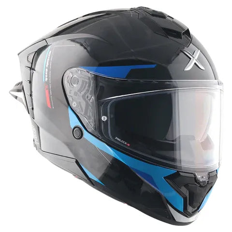 Axor Brutale Kryptic Black Green Full Face Helmet
