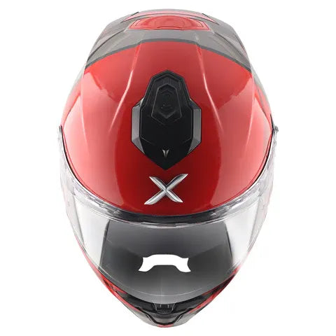 Axor Brutale Surges Red Grey Full Face Helmet