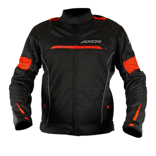 AXOR Cruise 2 Black Orange Jackets Riding Gears