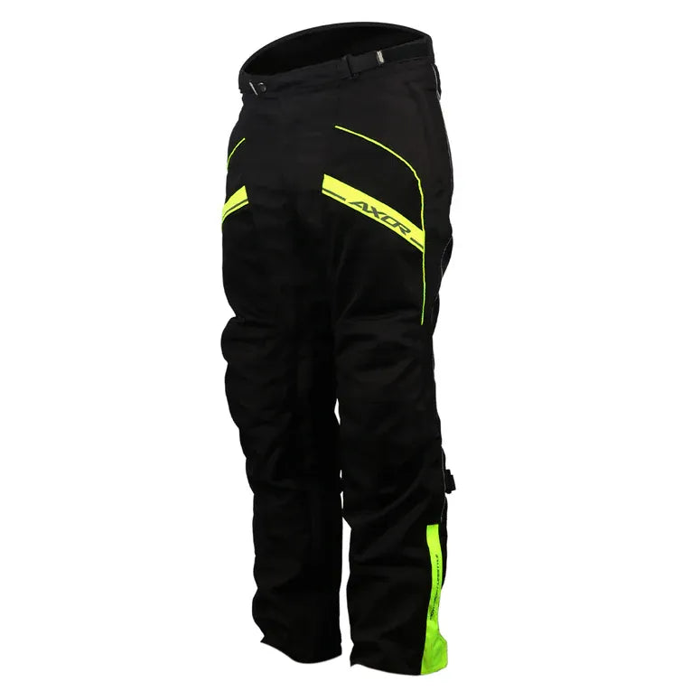 Axor Delta Black Neon Yellow Pants Riding Gears