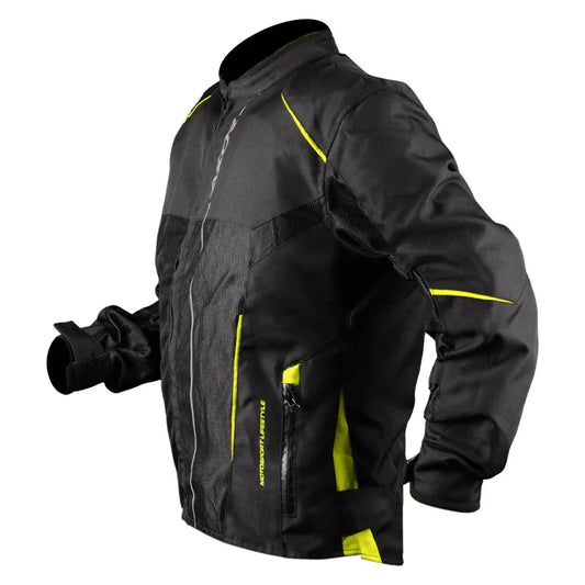 Axor Drift Black Neon Yellow Jackets Riding Gears