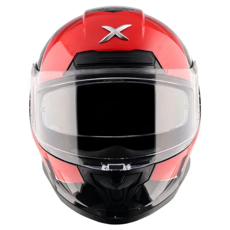 AXOR Saber Shadow Black Red Full Face Helmet