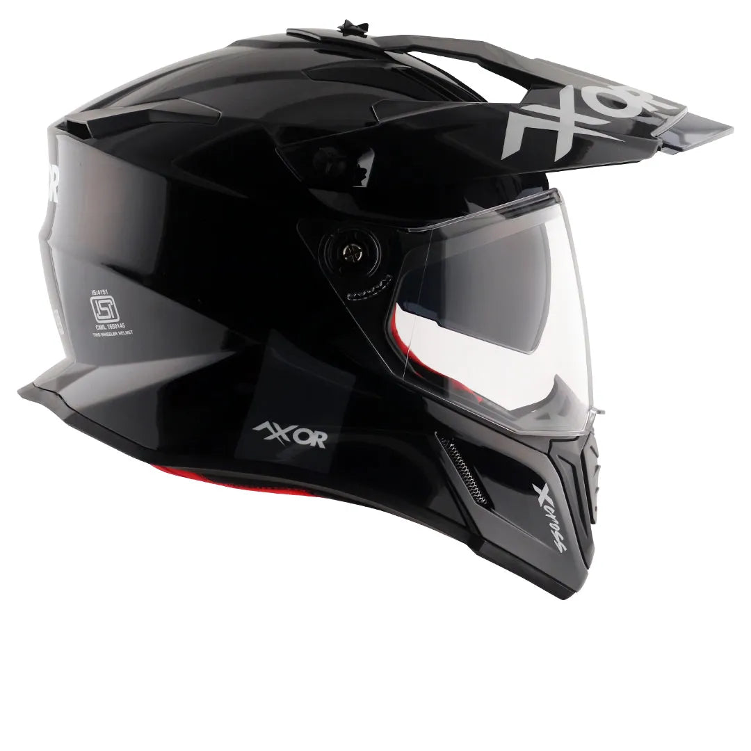 AXOR X Cross Sc Black Red Off Road Helmet