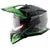 AXOR X Cross Flash Dual Visor Cool Grey Green Off Road Helmet