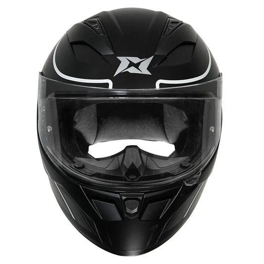 AXXIS 117D Segment Dot Neyva B2 Matt Gray Full Face Helmet