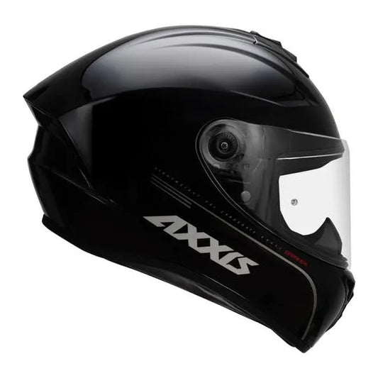 AXXIS Draken Solid A11 Gloss Black Full Face Helmet