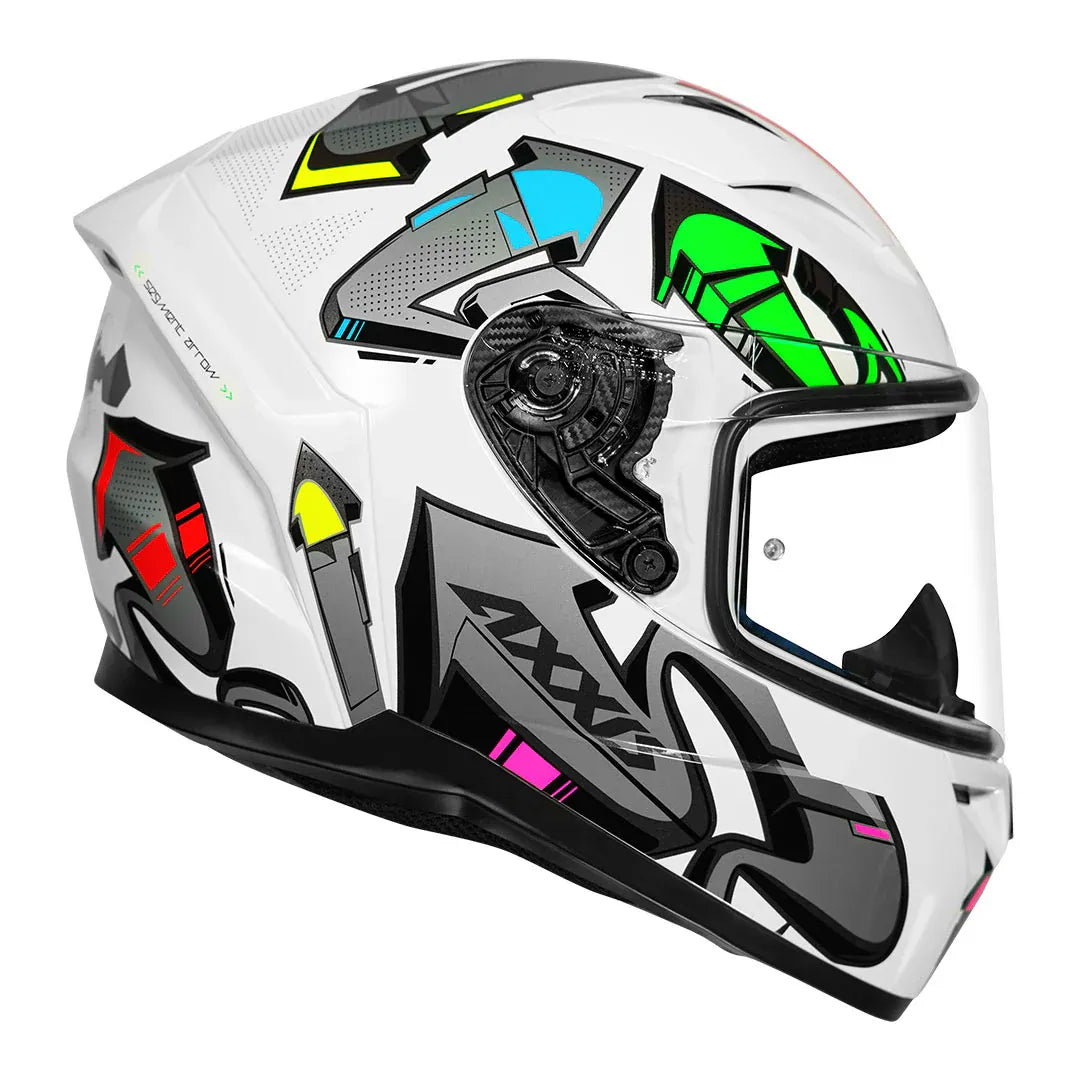 AXXIS Ff117B Segment Arrows A2 Gloss Full Face Helmet