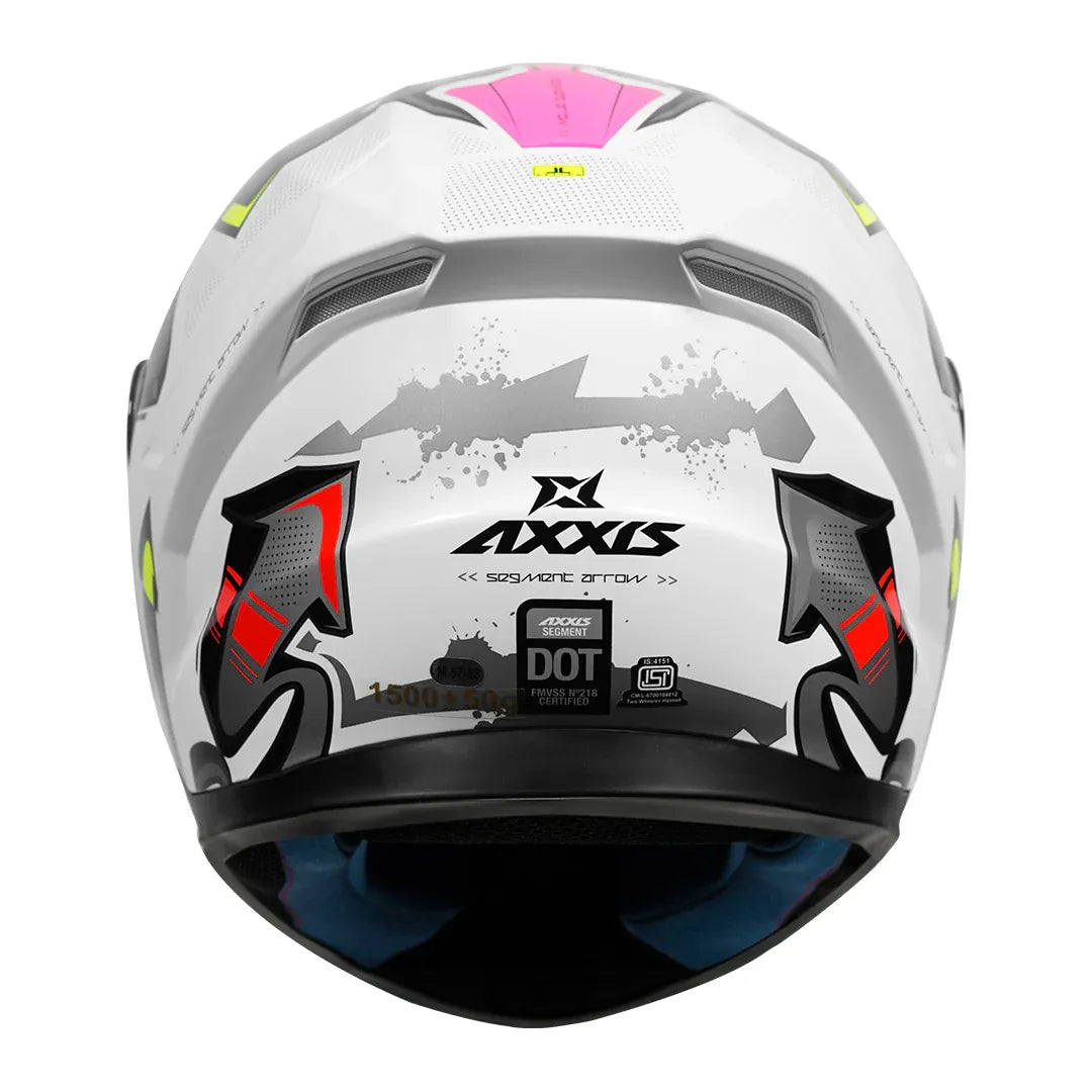AXXIS Ff117B Segment Arrows A2 Gloss Full Face Helmet