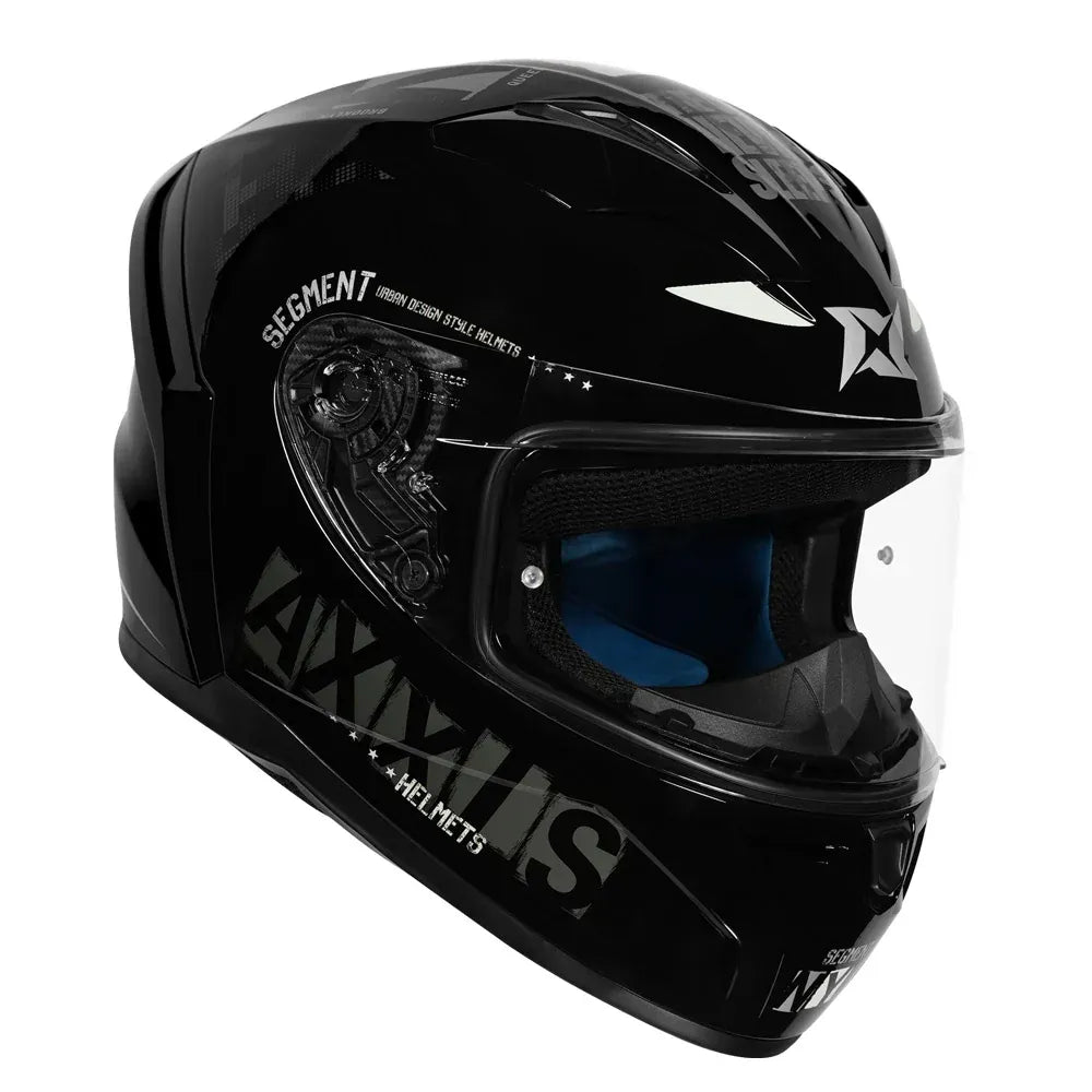 AXXIS Ff117B Segment Nyc B5 Fluor Gloss Full Face Helmet