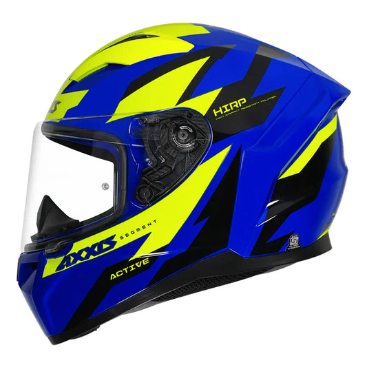 AXXIS Seg Active C7 Gloss Blue Full Face Helmet