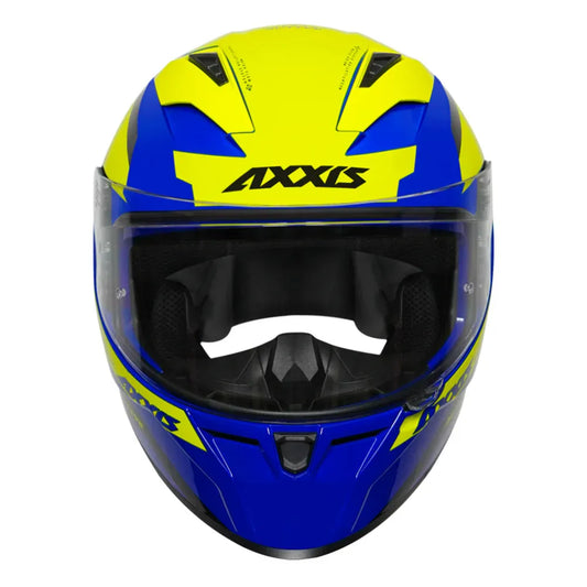 AXXIS Seg Active C7 Gloss Blue Full Face Helmet