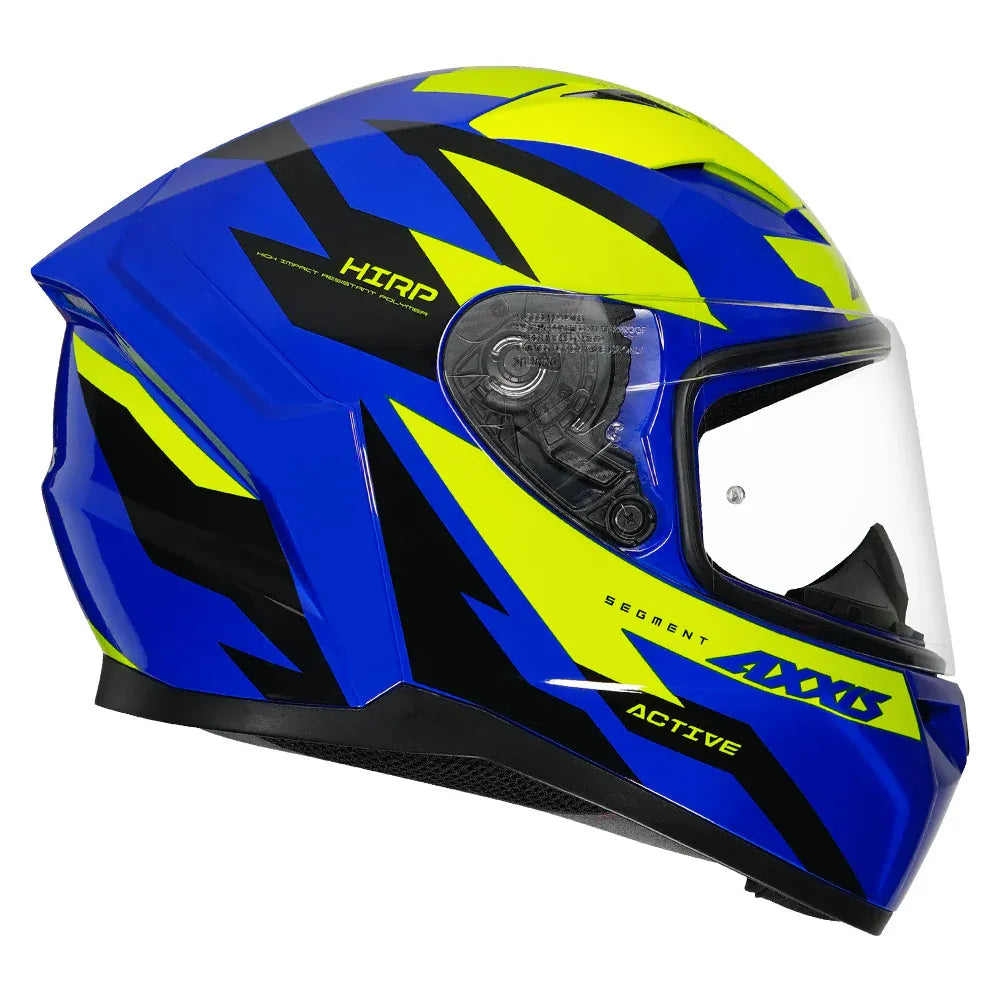 AXXIS Seg Active C7 Gloss Blue Full Face Helmet