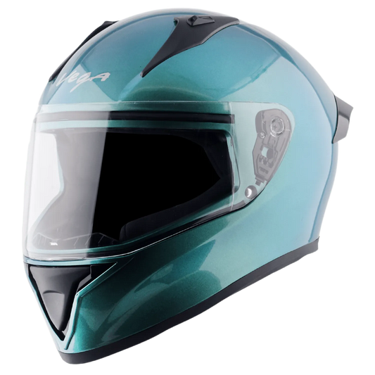 VEGA Bolt Dx Dual Tone Aqua Blue Full Face Helmet