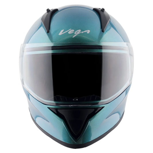 VEGA Bolt Dx Dual Tone Aqua Blue Full Face Helmet