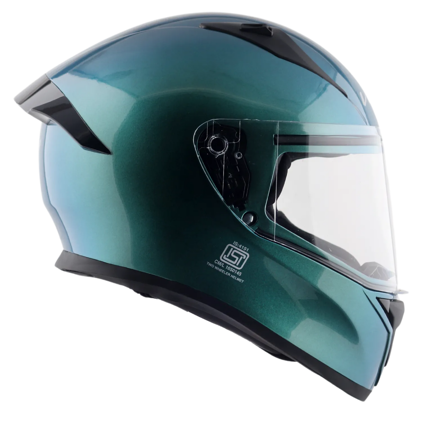 VEGA Bolt Dx Dual Tone Aqua Blue Full Face Helmet