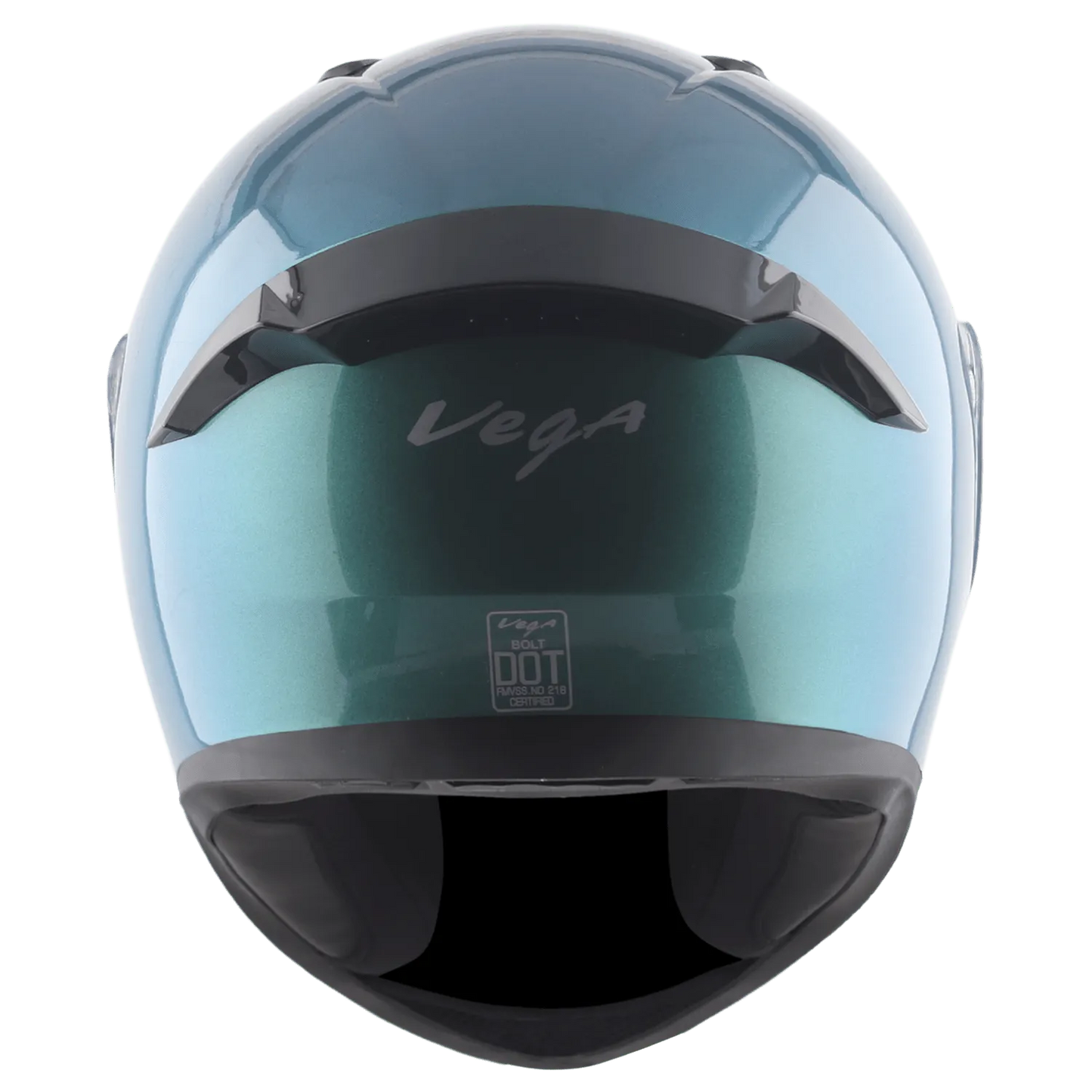 VEGA Bolt Dx Dual Tone Aqua Blue Full Face Helmet