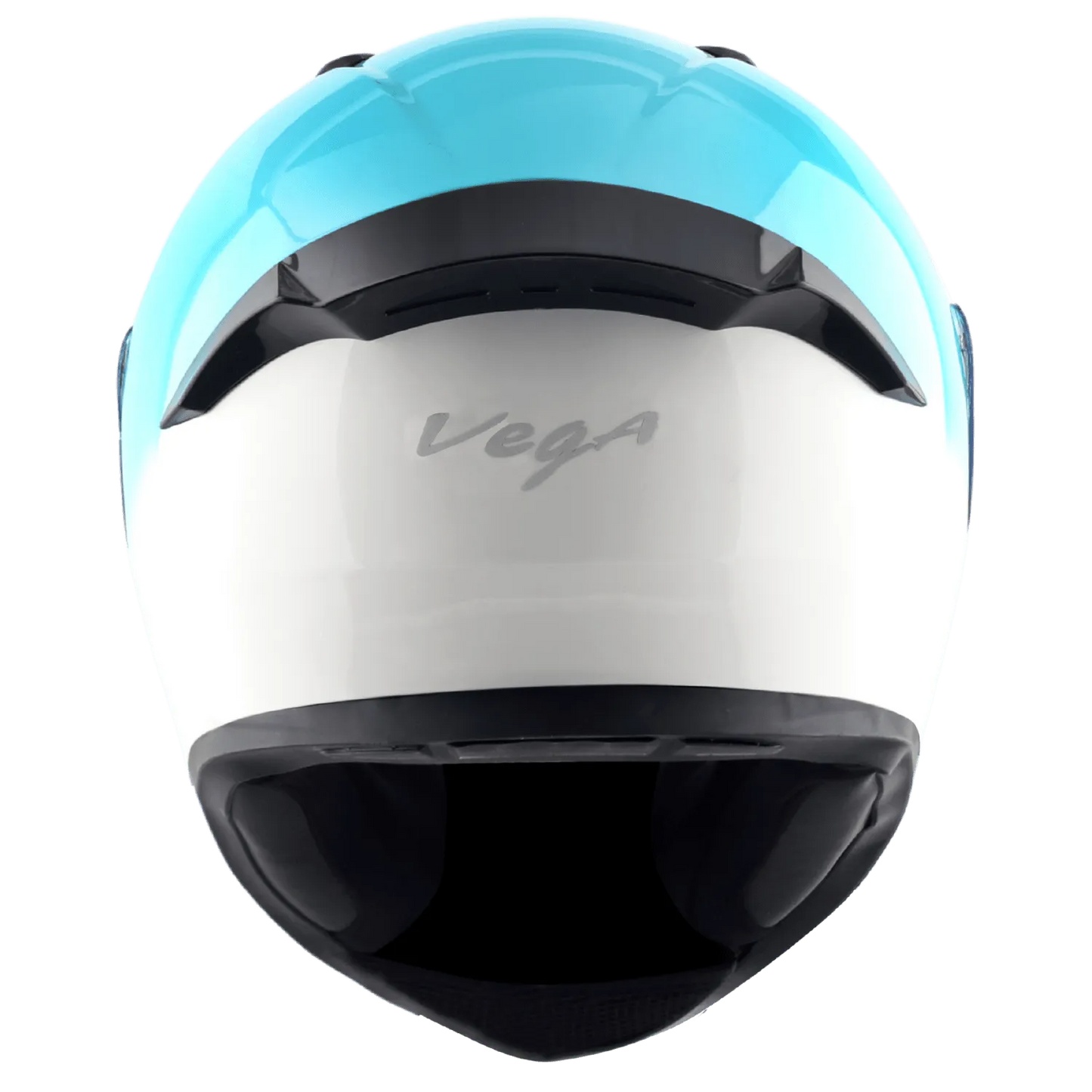 VEGA Bolt Dx Dual White Blue Full Face Helmet