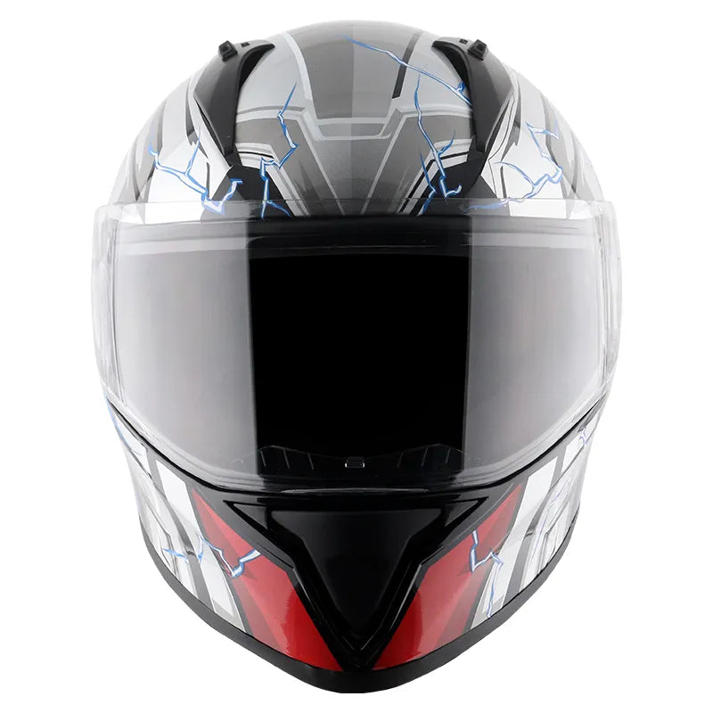 VEGA Bolt Dx Marvel Thor Black Red Full Face Helmet
