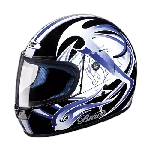 STUDDS Bravo D3 Black N1 Full Face Helmet