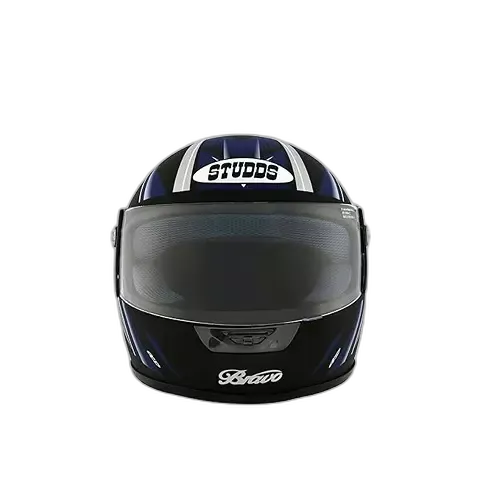 STUDDS Bravo Devil Matt Black N1 Full Face Helmet