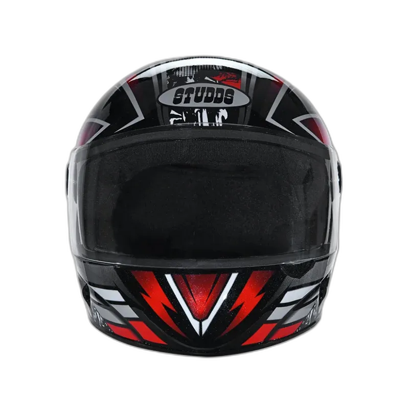 STUDDS Chrome D1 Black N2 Full Face Helmet