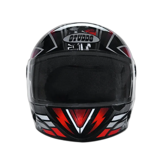 STUDDS Chrome D1 Black N2 Full Face Helmet