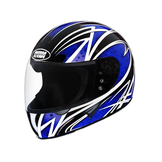 STUDDS Chrome D2 Black N1 Full Face Helmet