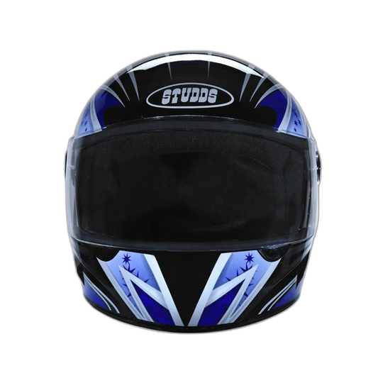 STUDDS Chrome D2 Black N1 Full Face Helmet