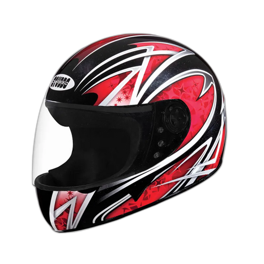STUDDS Chrome D2 Black N2 Full Face Helmet