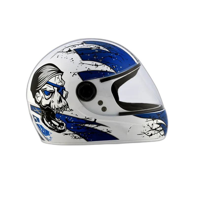 STUDDS Chrome D3 White N1 Full Face Helmet