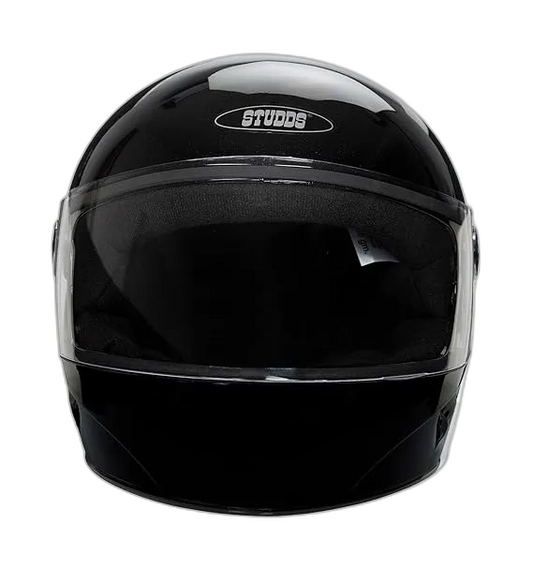 STUDDS Chrome Super Black Full Face Helmet