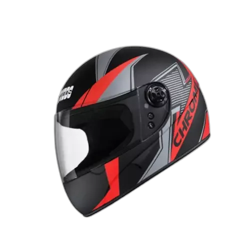 STUDDS Chrome Super D5 Matt Black N2 Full Face Helmet